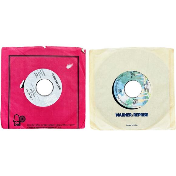 Seals and Crofts See My Life In Tune PROMO Don't Fail Get Closer Warner 45 RPM - Picture 4 of 4